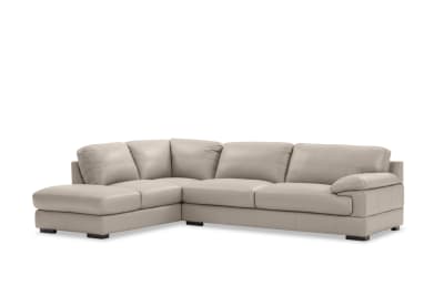 CANDACE LEATHER Corner LHF Chaise