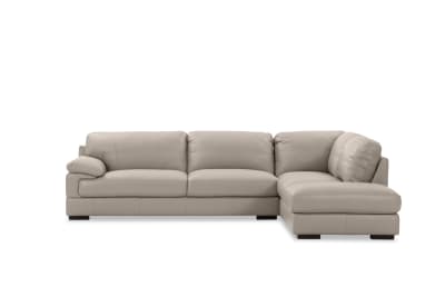 CANDACE LEATHER Corner RHF Chaise