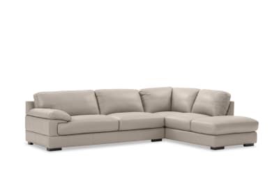 CANDACE LEATHER Corner RHF Chaise