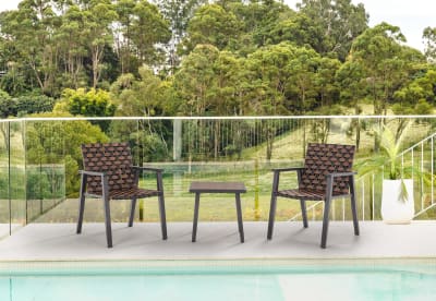 ZANZIBAR 3 Piece Outdoor Setting
