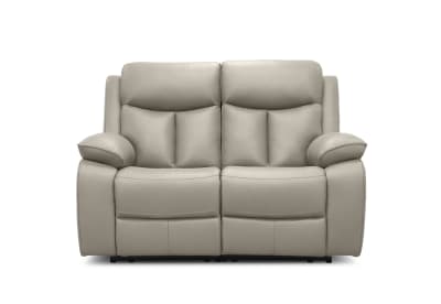 DACIA LEATHER 2 Seater Sofa with inbuilt Electric Recliners