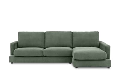 LIESL FABRIC 3 Seater RHF Chaise (F)
