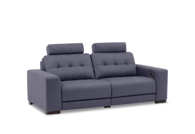 COWPER FABRIC 2 Seater Electric Recliners( Fabric)