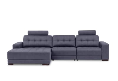 COWPER FABRIC 3 Seater Sofa with LHF Chaise (Fabric)