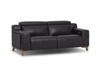 GAGE LEATHER 2 Seater with Inbuilt Electric Recliners
