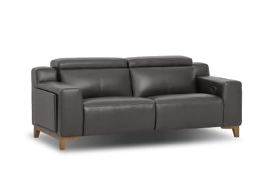 GAGE LEATHER 2 Seater with Inbuilt Electric Recliners