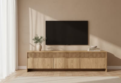 STEPHENSON 3 Drawer Entertainment Unit