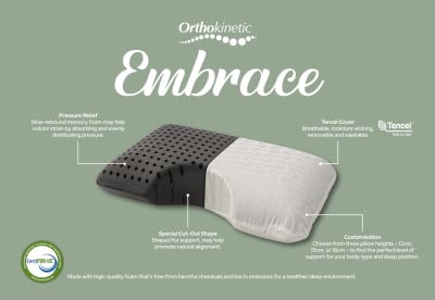 ORTHOKINETIC Embrace Medium Profile Pillow