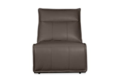 ALCINA LEATHER Armless Electric Recliner Chair