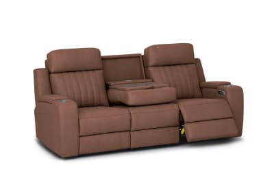 THANE FABRIC 3 Seater with 2 inbuilt Electric Recliners