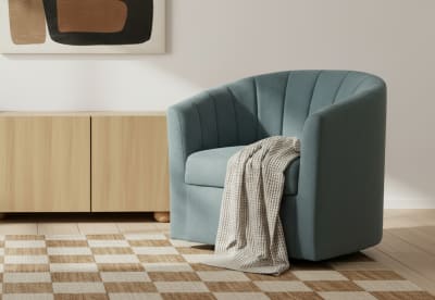 STOKES Swivel Accent Chair