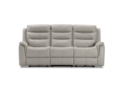NADAL FABRIC 3 Seater Sofa with 2 Electric Recliners