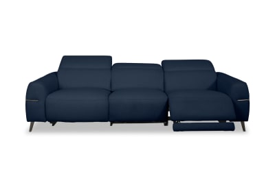 SERAFINI FABRIC 3.5 Seater with 2 Inbuilt Electric Recliners