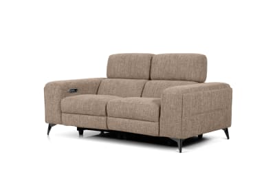 SINATRA FABRIC 2 Seater with Inbuilt Electric Recliners