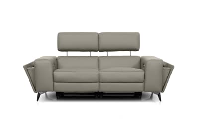 SINATRA LEATHER 2 Seater with Inbuilt Electric Recliners