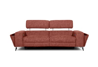 SINATRA FABRIC 3 Seater with 2 Inbuilt Electric Recliners