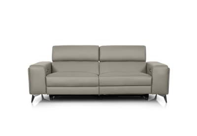 SINATRA LEATHER 3 Seater with 2 Inbuilt Electric Recliners