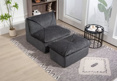 BRADLEY Accent Chair and Ottoman
