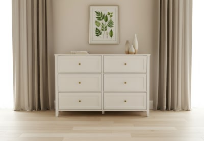 ROBERTSON 6 Drawer Dresser (2CTNS)