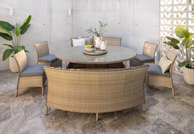 PYRMONT 7 Piece Outdoor Dining Suite