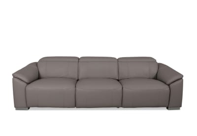 FIORELLA LEATHER 3.5 Seater with 2 Inbuilt Electric Recliners