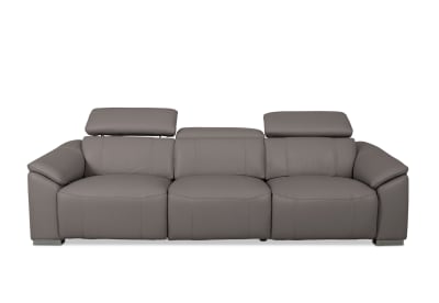 FIORELLA LEATHER 3.5 Seater with 2 Inbuilt Electric Recliners