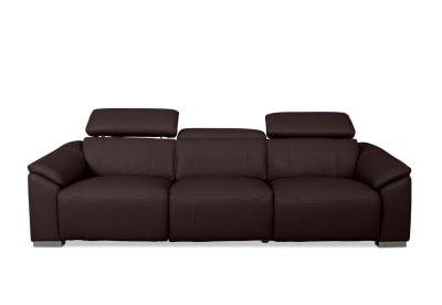 FIORELLA LEATHER 3.5 Seater with 2 Inbuilt Electric Recliners