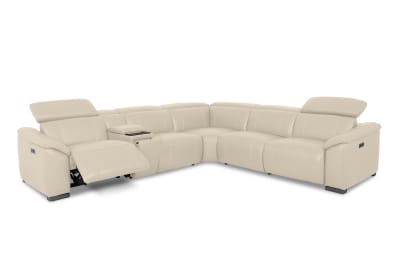 FIORELLA LEATHER Corner Lounge