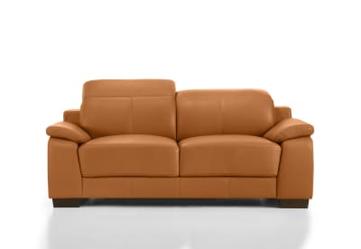 ESCHER LEATHER 2 Seater Sofa
