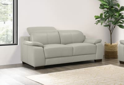 ESCHER LEATHER 2 Seater Sofa