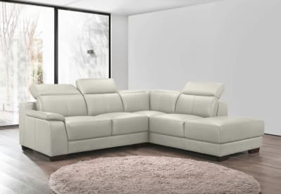ESCHER LEATHER Corner Lounge RHF Chaise