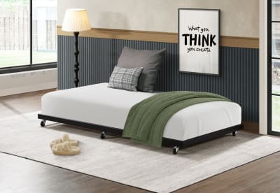 CLAY Single Trundle Bed