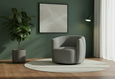 WHITAKER Swivel Accent Chair