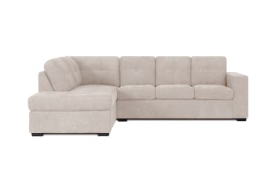 DIAMOND FABRIC Corner LHF Chaise S/Bed