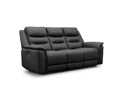 ATALANTA LEATHER 3 Seater with 2 Inbuilt Electric Recliners