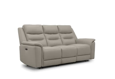 ATALANTA LEATHER 3 Seater with 2 Inbuilt Electric Recliners