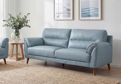 CARNABY LEATHER 3 Seater Sofa