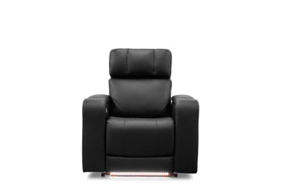 LAS VEGAS LEATHER Media Electric Recliner