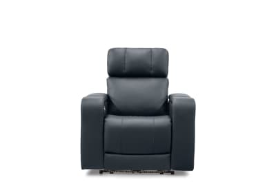 LAS VEGAS LEATHER Media Electric Recliner