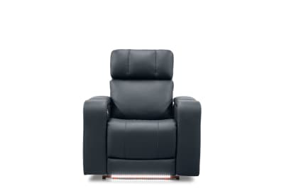 LAS VEGAS LEATHER Media Electric Recliner