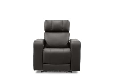 LAS VEGAS LEATHER Media Electric Recliner