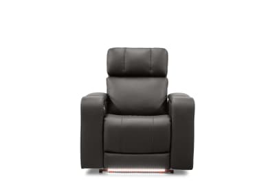 LAS VEGAS LEATHER Media Electric Recliner