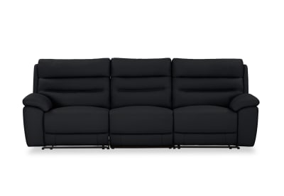 BEARMAN LEATHER 3 Seater Recliners