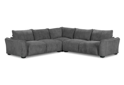 CARMELLO FABRIC 5 Seater Corner Lounge