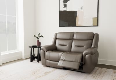 BRAYLON LEATHER 2 Seater Electric Recliner