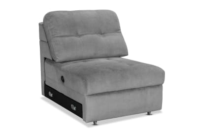 BEVERLY FABRIC Modular Armless Electric Slider