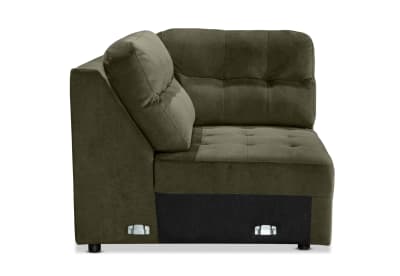 BEVERLY FABRIC Modular Corner Wedge