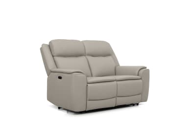 GLUSMAN LEATHER 2 Seater Electric Recliner