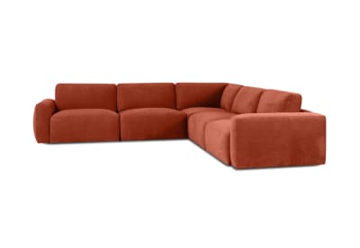 NEROLIE FABRIC 5 Seater Corner Lounge
