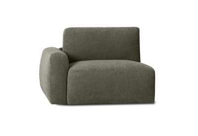 NEROLIE FABRIC Modular Left-Hand Facing Chair